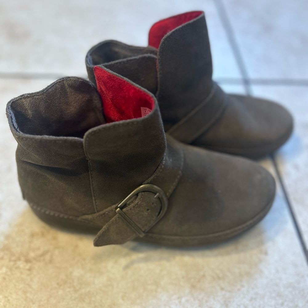 Fit Flop brown booties size 8/39 women's - Picture 3 of 6